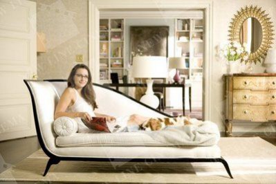 Charlotte York chaise longue set design interior design inspiration