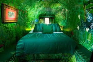 childrens jungle safari bedroom interior design