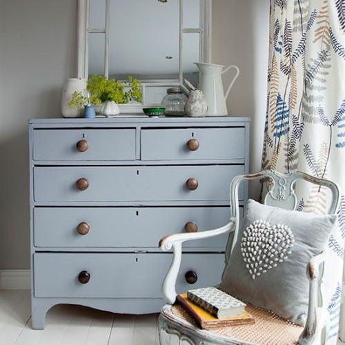chest of drawers serenity blue