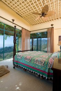 guatemalan bed throw interior design