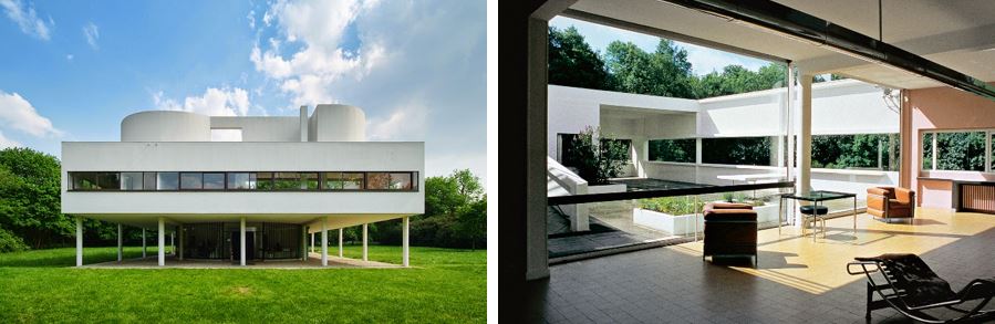 Le Corbusier - Open plan example