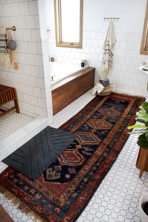 Is Bathroom Carpet Making a Comeback?
