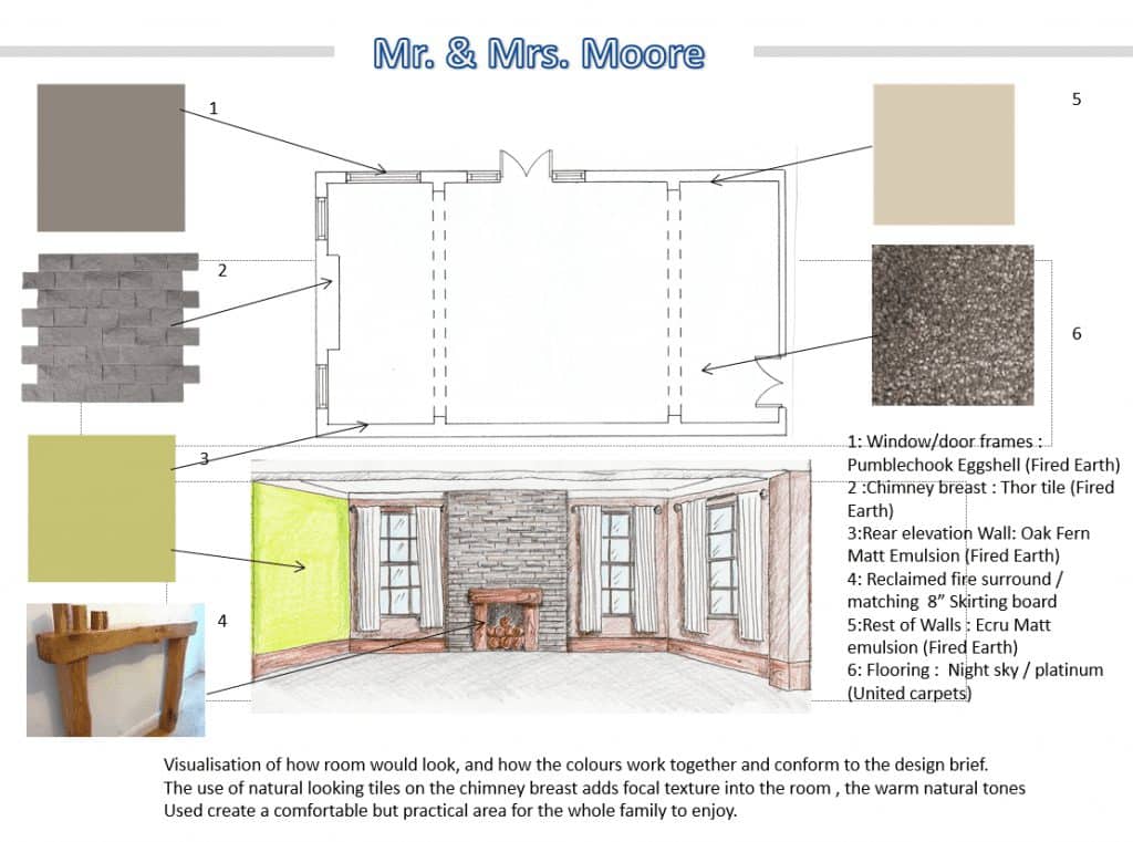 Damian Mayhew - Room Visualisation FdA Interior Design