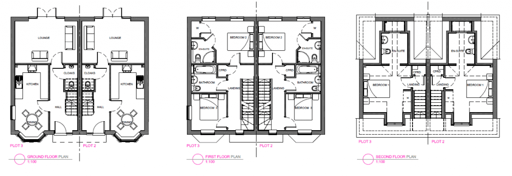 Damien Mayhew floor plans FdA Interior Design