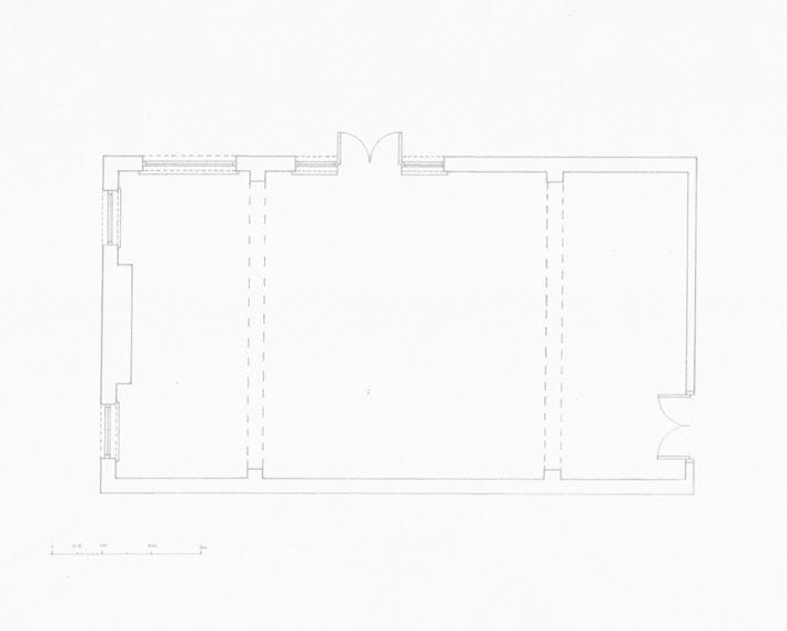 technical drawing interior design floorplan