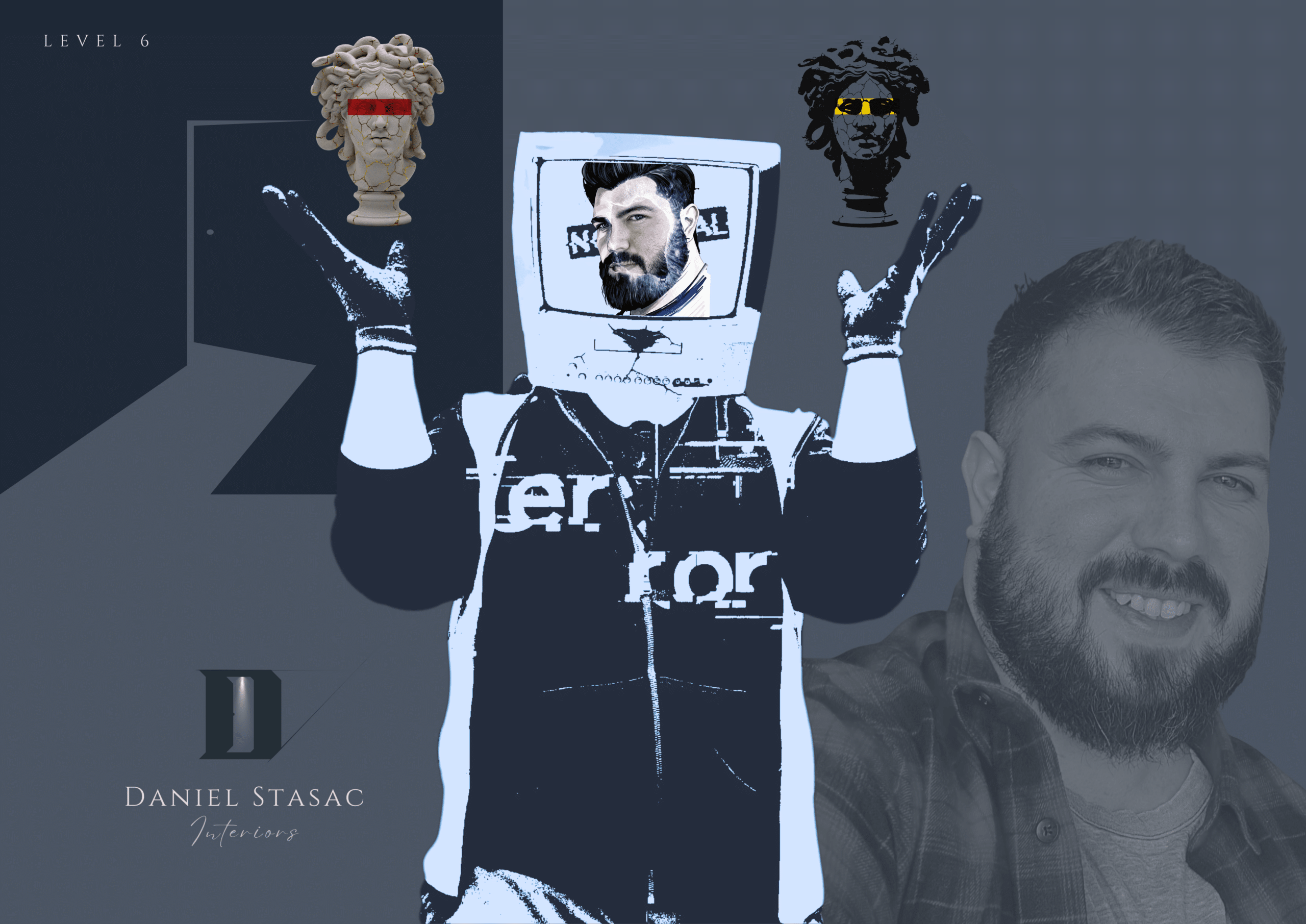 collage of student daniel stasac
