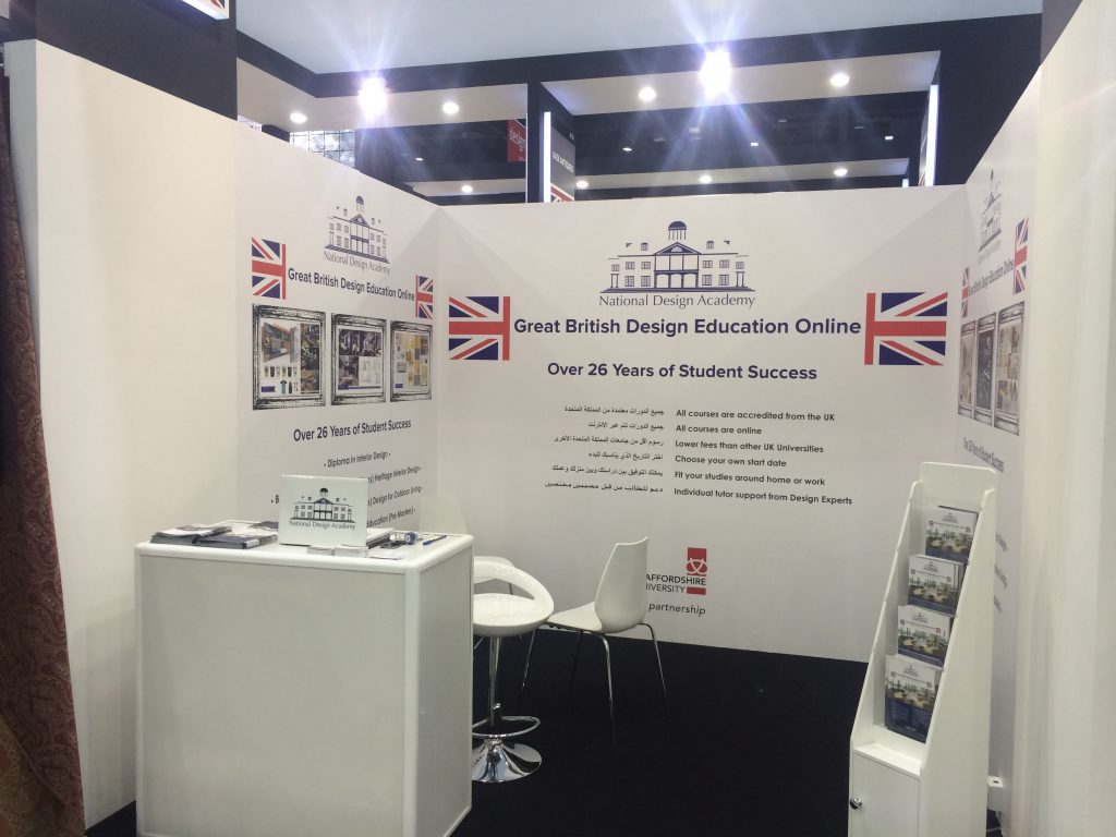  National Design Academy visit our stand at this year's Index Exhibition in Dubai. 