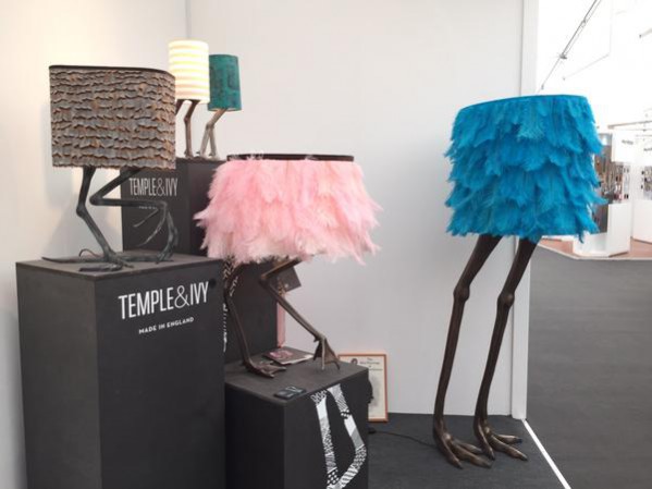 Temple & Ivy lighting at this year's Decorex International 2015 stand J19