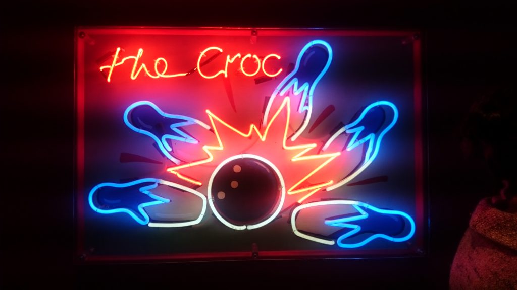 we also took a sneak peak at the Ham Yard Hotel's bowling alley next door to the Amara Interior Blog Awards, called the Croc 