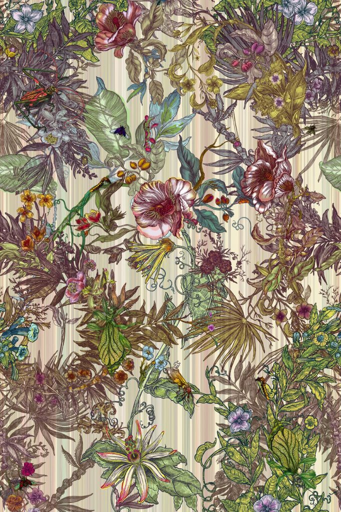 For National Wallpaper Week, National Design Academy Senior Tutor Vicky chose Opera Botanica wallpaper by Timorous Beasties as one of her favourite wallpaper designs.