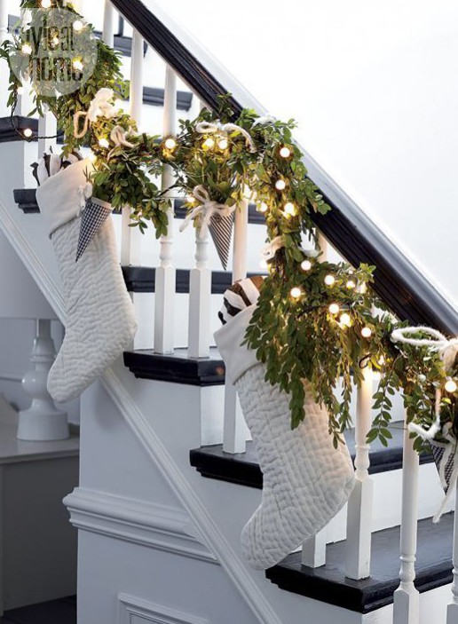 A touch of Christmas: Well placed accessories can transform your usual décor. Image via: http://www.styleathome.com/homes/interiors/interior-scandinavian-style-holiday-home/a/53869?utm_content=buffera9433&utm_medium=social&utm_source=pinterest.com&utm_campaign=buffer