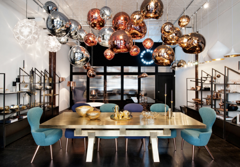 Sparkle All Year: Tom Dixon Studio, New York, Soho: http://www.tomdixon.net/uk/nyc-shop.html