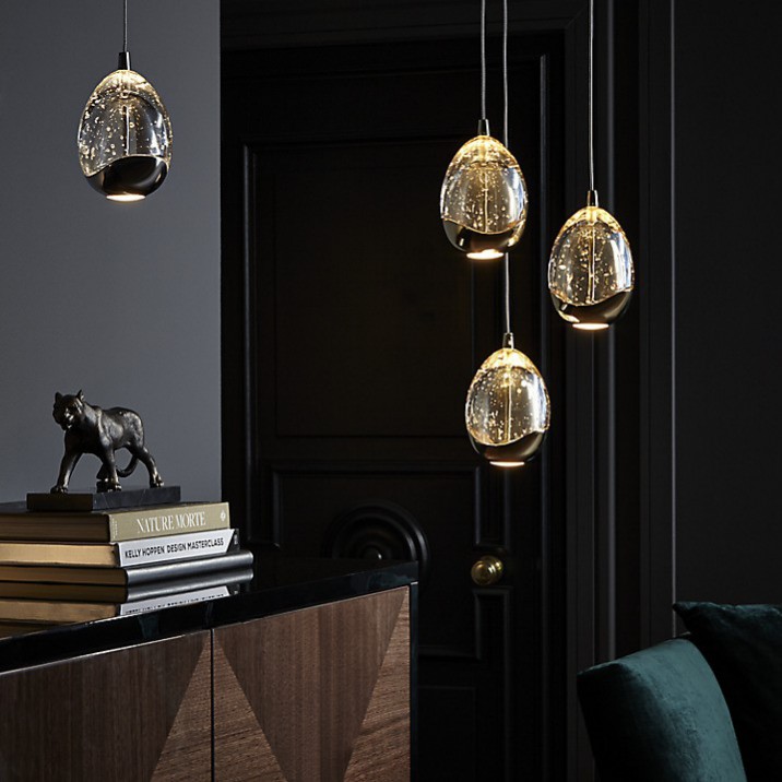 Sparkle All Year: John Lewis Droplet Pendant: http://www.johnlewis.com/john-lewis-3-droplet-led-pendant-ceiling-light-chrome/p1866553