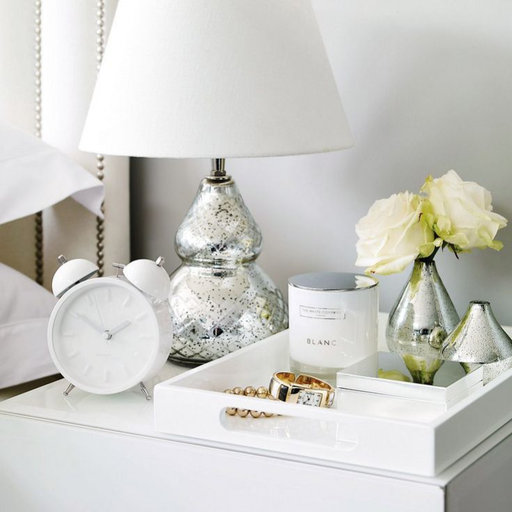 How to de-clutter your interior this January: The KonMari method - items that don't spark joy don't have a place in your home. Left with fewer items that we love our homes are easier to then organise and keep minimalistic and clutter free. Image via www.thewhitecompany.com