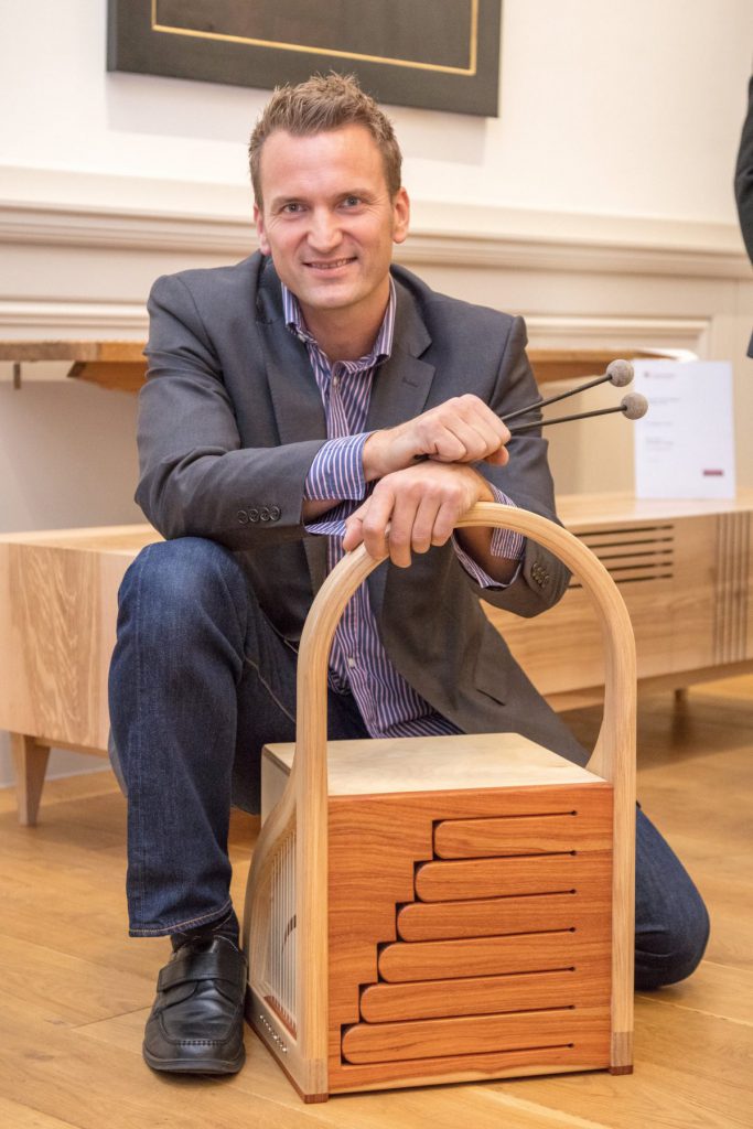 Philipp Stummer, winner of the Young Furniture Makers Design Award 