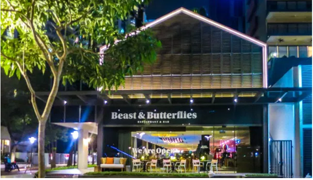 Inside M Social Hotel: Beast and Butterflies