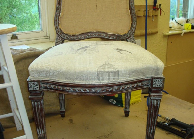 Traditional Upholstery: Restoring a 100 Year Old Chair