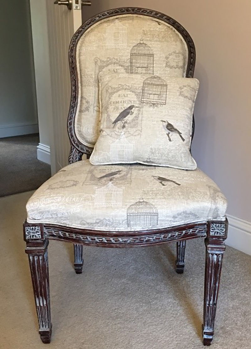 traditional upholstery restoring a 100 year old chair