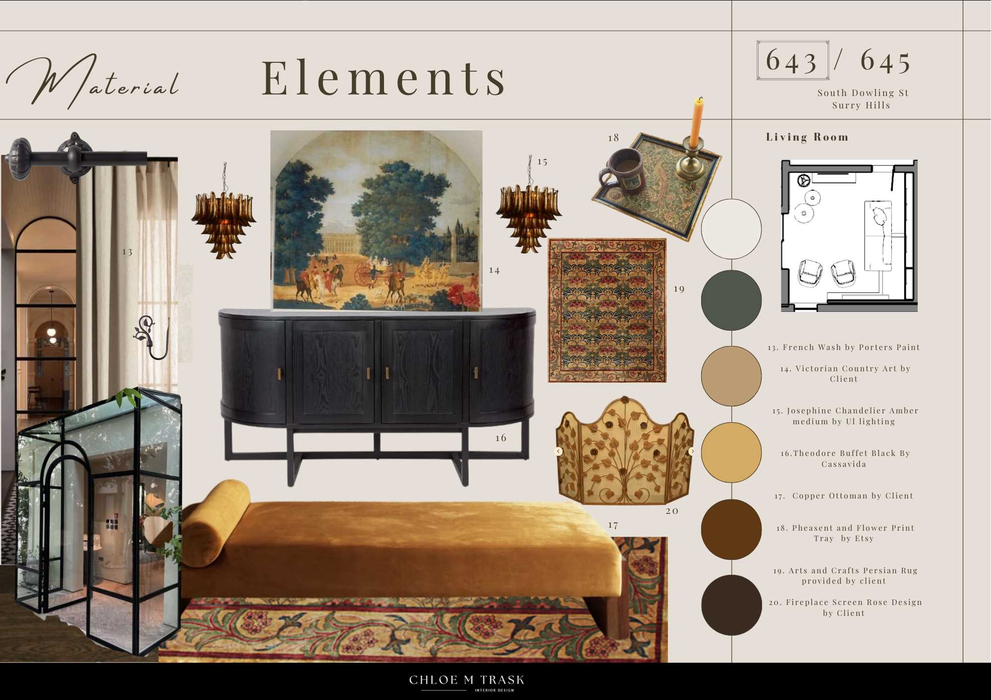 Student Spotlight: Chloe Trask, BA (Hons) Heritage Interior Design ...
