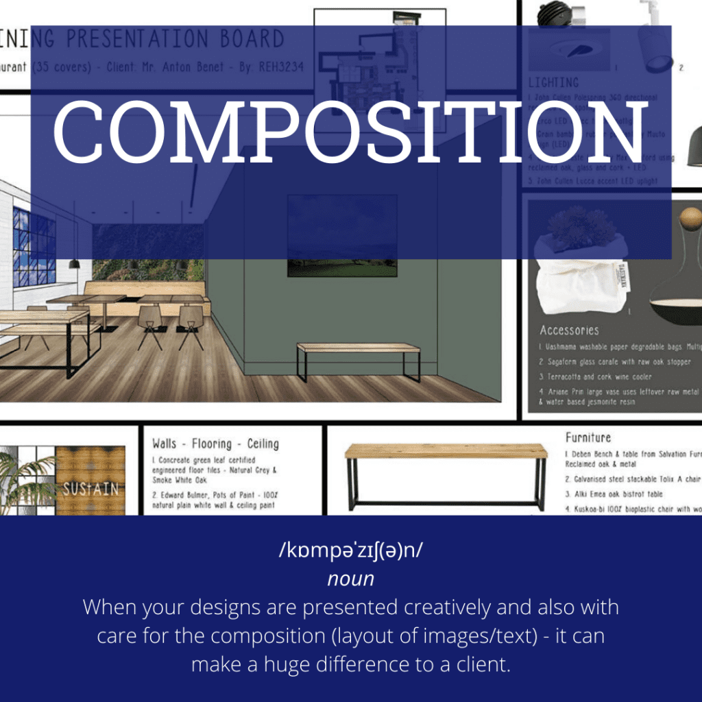 interior design terms - compositions