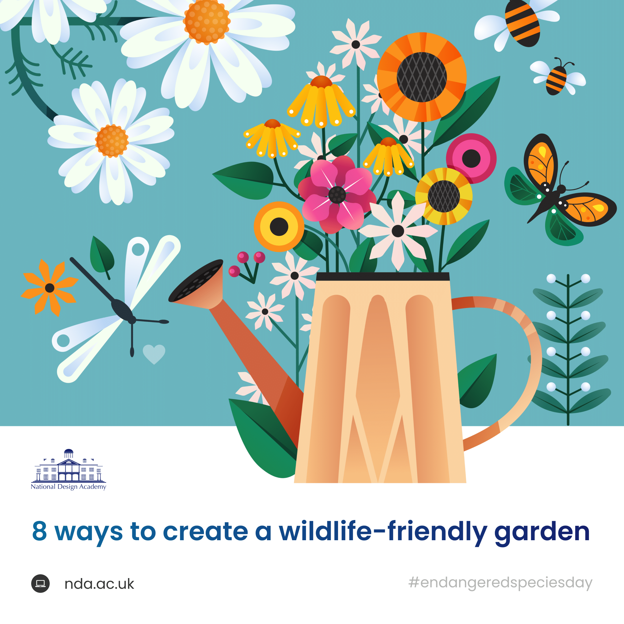 8 ways to create a wildlife-friendly garden