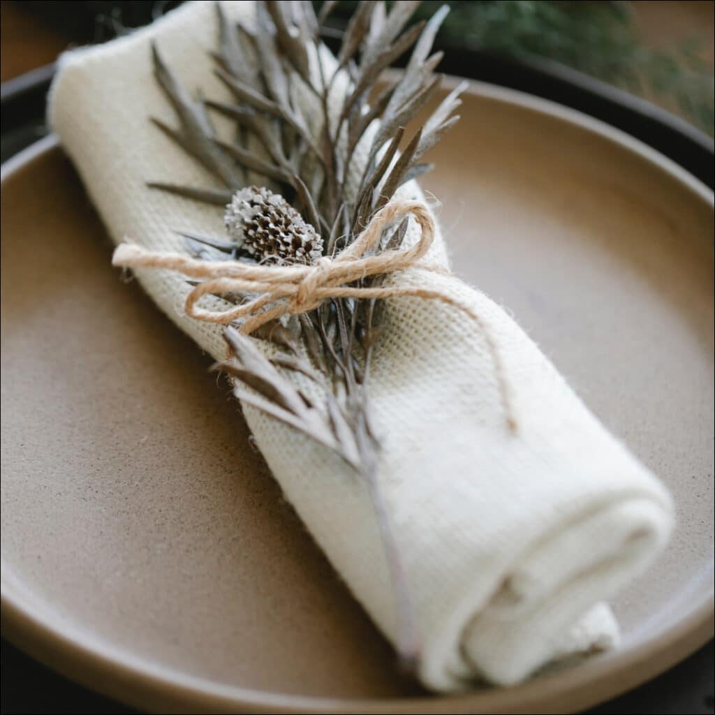 Winter Foliage Napkin