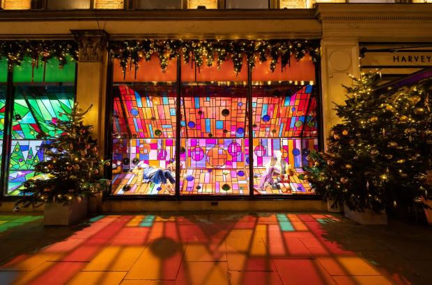 Harvey Nichols 2021 Christmas Windows 5