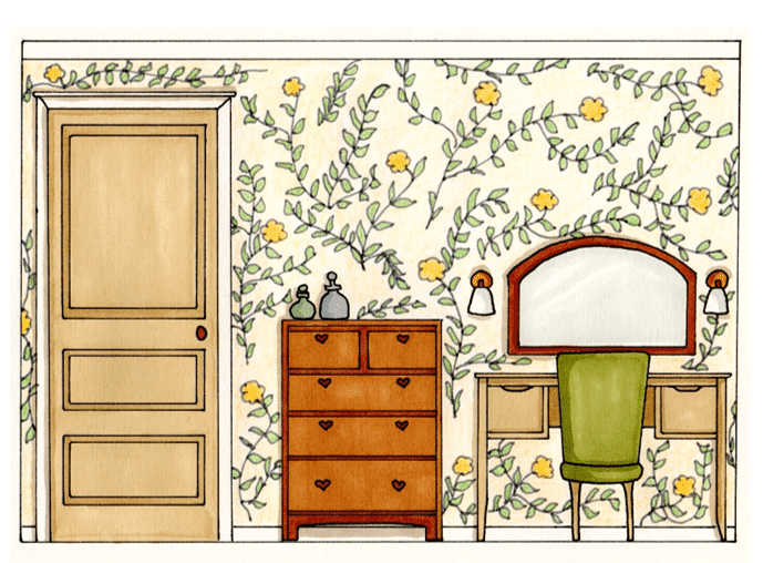 Loscombe Down Dressing Room elevation