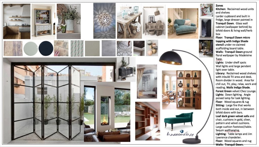 How to: Create an Interior Design Mood Board Using Powerpoint | Tutorial |  aseelbysketchbook - YouTube