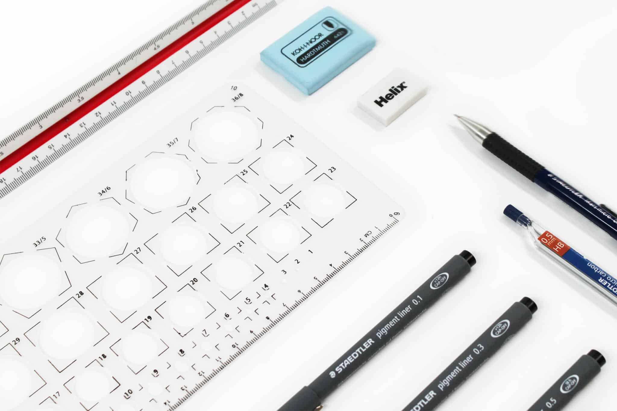 Technical Drawing Equipment Kit National Design Academy