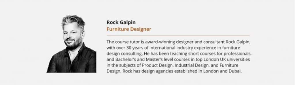 Rock Galpin Furniture Designer