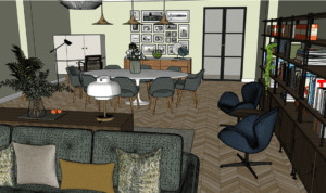 Interior Design Software Course Gallery | National Design Academy