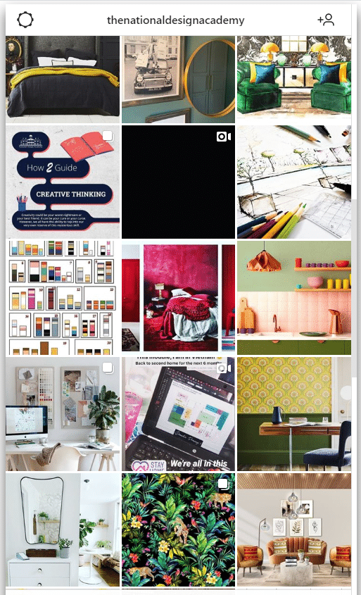 instagram for interior design